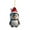 A, variant on HomelyJoy Penguin Ornaments - Handmade Christmas Penguin Decor - Festive Tree Topper & Suncatcher - Perfect Gifts for Penguin Lovers