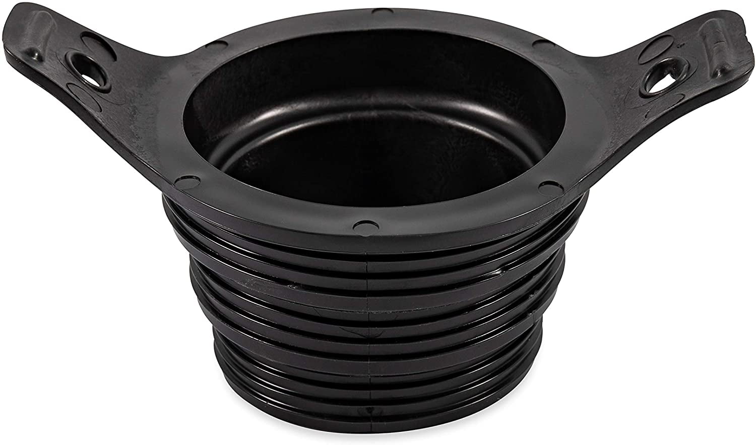 Camco 39317 3in1 Flexible Sewer Hose Seal, Black Makes Connection