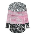 thumbnail image 4 of Neewe Womens Crewneck Long Sleeve Tops Casual Floral Printed Tops Fall Summer 2025 Tshirts Shirts, 4 of 8