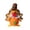 A, variant on 2PCS Plush Turkey Table Decor, 9in Farmhouse Thanksgiving Decorations Handmade Turkey Figurine for Rustic Thanksgiving Day Fall Centerpiece