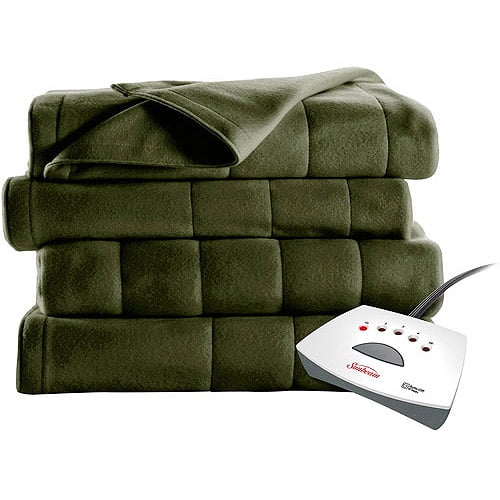 Sunbeam Fleece Electric Heated Blanket, 1 Each