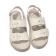 thumbnail image 1 of Sandalias de suela gruesa para mujer, sandalias de verano para mujer, sandalias ajustables con doble hebilla y suela gruesa, diseño de última generación, 1 of 9