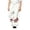 F61-White, variant on FYDUU Boys Baggy Sweatpants Straight Leg Joggers Drawstring Elastic Waist Open Bottom Athletic Sweatpant Casual Pants Comfort School Wear Stylish Pants 10-11 Years