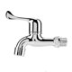 thumbnail image 2 of lavadora Lavadora de plástico Grifo Lavabo Lavabo Grifo de agua con un solo pico y manija # 1 LYUMO familiar, 2 of 6