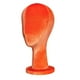 thumbnail image 2 of Cabeza de maniquí modelo sombrero profesional peluca soporte de exhibición gorras estante de almacenamiento para naranja, 2 of 9