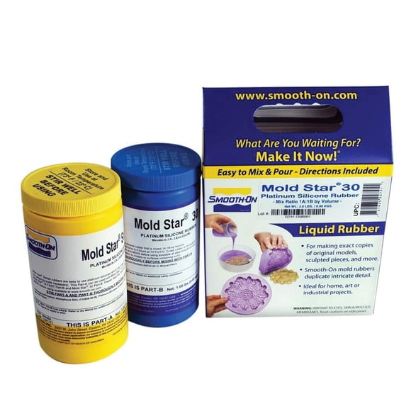 Kit de fabricación de moldes de silicona Smooth-On Mold Star 30, 1 kg