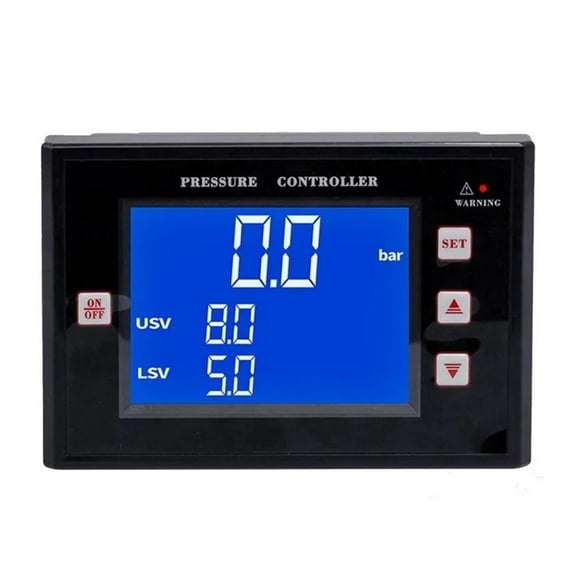 Digital Pressure Switch Intellint Lar LCD Display Automatic Controller For Compressor G1/4 External Thread LFDS65 ,Easy to Use