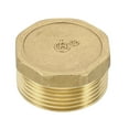 thumbnail image 1 of Uxcell G1-1/4" Tapón de Tubo Hexagonal de Latón Macho, 1 Pcs Accesorios de Tapón de Capuchón Hexagonal para Tubería de Aceite y Agua, 1 of 5