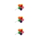 thumbnail image 4 of Cateissary Paquete de 8 Uds. De bolas, globo de arcilla, decoración para tartas, boda, bricolaje, bandera para cupcakes, globos para fiesta de Type1 NO1, 4 of 6