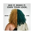 thumbnail image 5 of got2b Color Remix, Customizable Semi-Permanent Hair Color, 097 Peacock Teal, 1 Application, 5 of 12