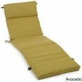 thumbnail image 5 of Blazing Needles 93475-REO-SOL-17 72 x 24 in. Solid Polyester Outdoor Chaise Lounge Cushion, Merlot, 5 of 5