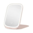 thumbnail image 3 of Impressions Vanity Lucent Tablet Tri-Tone LED Makeup Mirror, Foldable Compact Mirror (Pink), 3 of 5