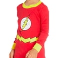 thumbnail image 3 of DC Comics Infant 'Flash Superhero Justice League' Cotton Costume Pajama Set, 3 of 4