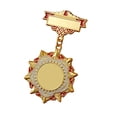 thumbnail image 4 of Medallas de premio en blanco, premios de metal, artesanías, aluminio, decorativos, ganadores de premios para Rojo, 4 of 8
