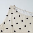 thumbnail image 5 of WAYUTE Womens Tank Tops Polka Print Slim Fit Top Round Neck Sleeveless Stretch Soft Comfortable Casual Wear Blouse Tee Shirt, 5 of 6
