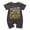 Gray, variant on Toddler Kid Jumpsuit Pants Clothes Newborn Infant Baby Boys Girls Letter Short Sleeve Romper Jumpsuit Clothes Summer Jumpsuit For Girls Boys