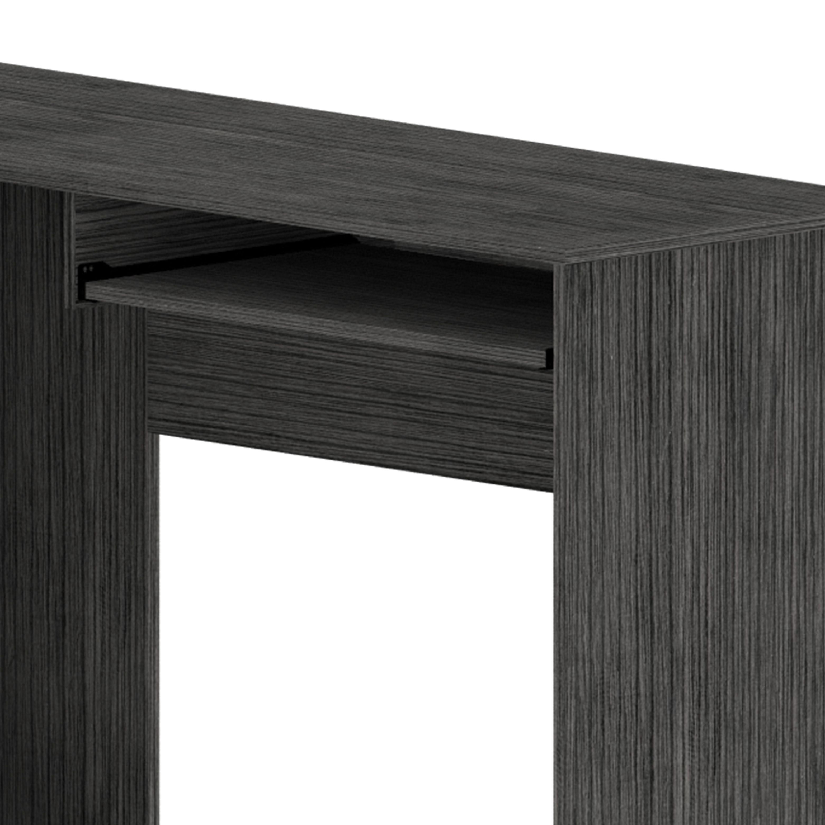 Asteroutdoor Raleigh L-Shaped Desk with Two Drawers, Shelf, and CPU Storage