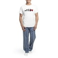 thumbnail image 5 of CafePress - Evolution Of Man Farmer With A Tractor Pyjamas - Men's Light Loose Fit Cotton Pajama Set, 5 of 7