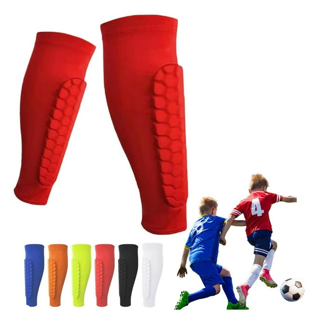 Shin Guards Soccer for Young Athletes - Comfort, Safety, & Performance