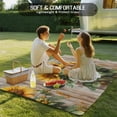 thumbnail image 5 of Fsddascl Farmhouse Sunflower Outdoor Rug for Patio/Deck/Porch, Non-Slip Large Area Rug 5 x 8 Ft, Vintage Rustic Botanical Wooden Indoor Outdoor Rugs Washable Area Rugs, Reversible Camping Rug Carpet, 5 of 5