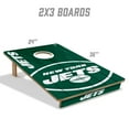thumbnail image 3 of YouTheFan NFL New York Jets 2' x 3' Cornhole Game, 3 of 6