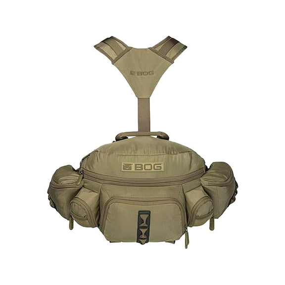 Bog-Pod Ultimatum Hunting Fanny Pack, OD Green Ripstop Nylon, 1000 cu in, YKK Zippers, 1159190