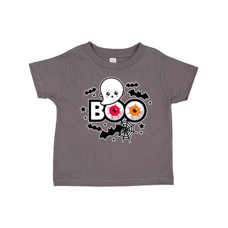 

Inktastic Boo with Ghost Bats and Eyes Gift Toddler Boy or Toddler Girl T-Shirt