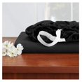 thumbnail image 3 of 18"- 21" Extra Deep Pocket Fitted Sheet for High Mattress - Hotel Luxury Silky Soft Double Brushed Microfiber Sheet, Wrinkle Bed Sheet, California King - Black, 3 of 8