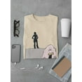 thumbnail image 3 of Intimidating Silhouettes T-Shirt Men -Wilfred Hildonen Designs, Male Small, 3 of 4