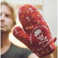 thumbnail image 4 of Many Have Eaten Few Have Died Oven Mitt Funny Sarcastic Cooking Kitchen Glove, 4 of 6