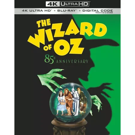 The Wizard of Oz (85th Anniversary Limited Edition) [New 4K UHD ] Ltd E