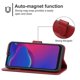 thumbnail image 4 of Funda de cuero para teléfono inteligente Zte Blade V2020, color rojo, 4 of 5