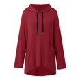 thumbnail image 1 of WEAIXIMIUNG Sweat à Demi-Zip pour Femmes, Sweat à Capuche Décontracté à Manches Longues Imprimé Lettre avec Poche, 1 of 3