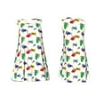 thumbnail image 3 of Bixox Cartoon Sea Turtle Print Women's Sleeveless A-Line Dress with Pockets, Casual Knee-Length Tank Dress for Summer-X-Large, 3 of 7