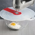thumbnail image 4 of Baking Splash Guard, Multipurpose Kitchen Tool Mixing Bowl Splatter Guard Easy Cleaning  for Whisks, 4 of 8