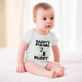 thumbnail image 3 of Daddy’s Fishing Buddy - Baby Clothes - Funny Newborn Bodysuit Outfits for Boys And Girls White-style-1 3months, 3 of 7