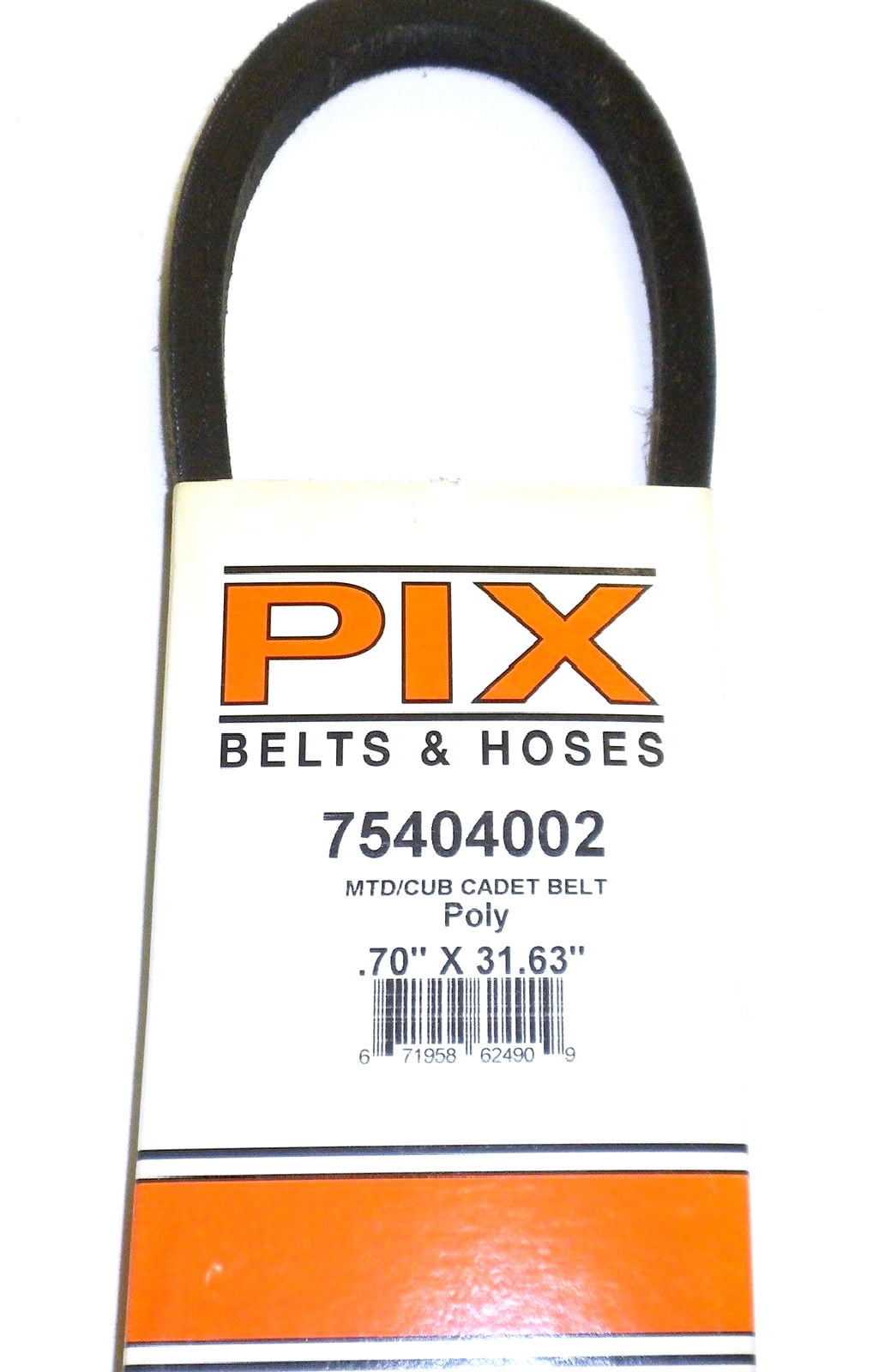 75404002 Pix Belt Compatible With MTD 75404002, 95404002