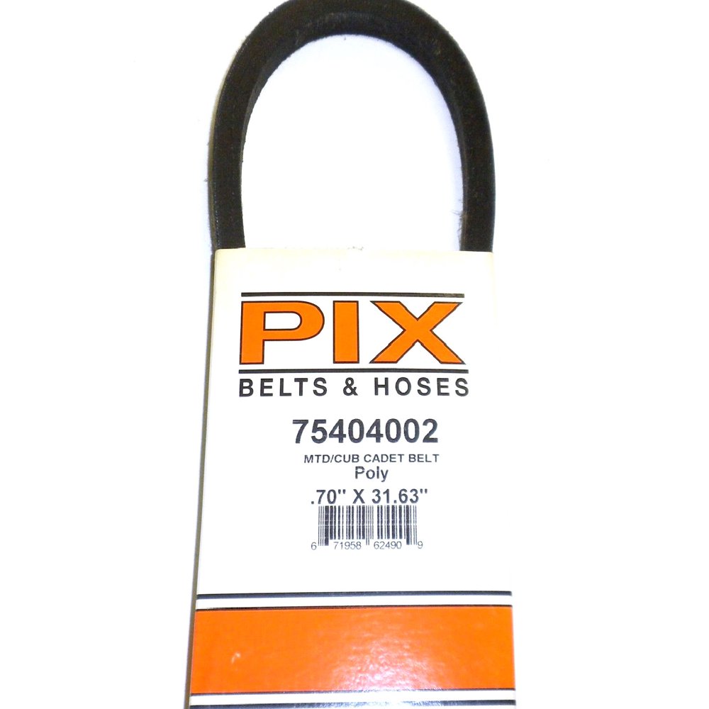75404002 Pix Belt Compatible With MTD 75404002, 95404002 Walmart