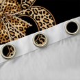 thumbnail image 4 of Erosebridal Girl Personalized Gifts Blackout Curtains Set of 2 (52x84 Each),Cheetah Pattern Bowtie Alphabet B Window Curtains For Kids, 4 of 7