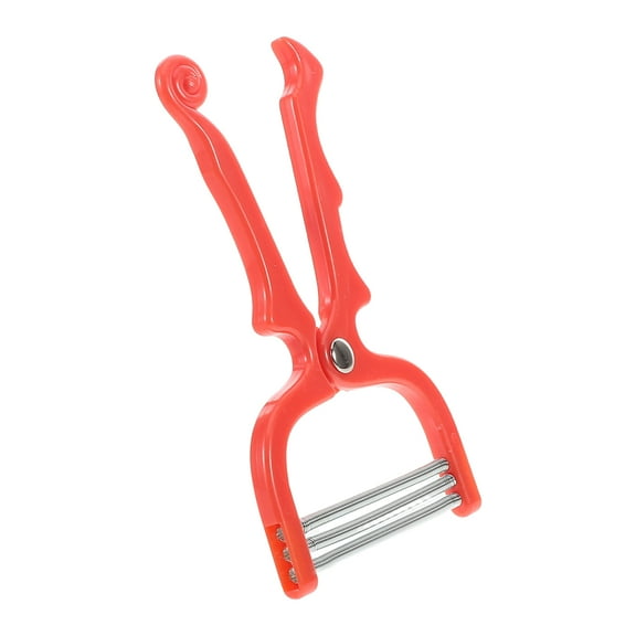 Niceauty Spring Epilator for Women Facial Hair Manual Epilation Red 1Pcs