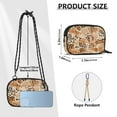 thumbnail image 3 of Stylish Crossbody Phone Bag Purse Handbags Adjustable Strap, Compact Design for Essentials Earthy Brown Leopard Print, 3 of 7