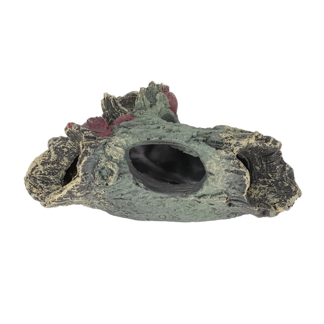 Cueva Del árbol Del Tanque De Peces, Tronco Del árbol Del Acuario Realista Libre De Tóxicos Para Caja De Reptiles OTVIAP Aquarium Ornament