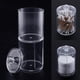 thumbnail image 5 of Almohadillas De Algodón Transparentes 2 En 1, Caja De Almacenamiento De Bastoncillos De Algodón, Estuche Organizador De Maquillaje Cosmético Transparente Yuarrent HA028901-00, 5 of 6