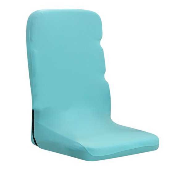 Qholemyo Comfortable Solid Color Stretch Chair Covers Brushed High Elastic Dining Chair Slipcovers Waterproof Seat Covers For Kitchen