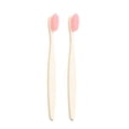 thumbnail image 1 of Bamboo Toothbrush Manual Toothbrush Nylon Bristle Toothbrush, 1 of 10