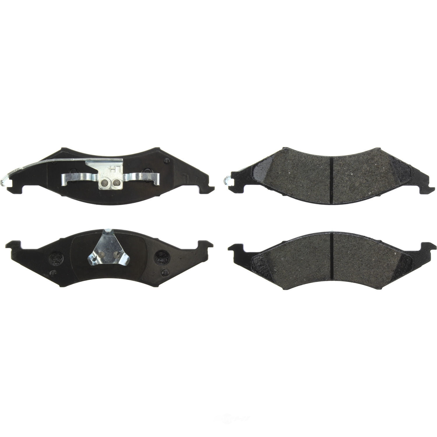 Centric Parts 106.03240 106 Series Posi Quiet Semi Metallic Brake Pad