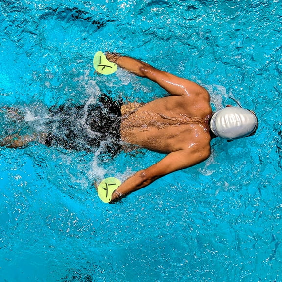 GETAJGHSD Swim Hand Paddles Adult Size 5.8*4.2in Perfect for Professional Swimmers Waterproof ASB