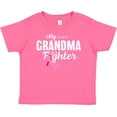 thumbnail image 3 of Inktastic Breast Cancer Awareness My Grandma is a Fighter Boys or Girls Baby T-Shirt, 3 of 5