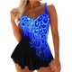 thumbnail image 1 of AmShibel Traje de baño de una pieza entrecruzado para mujer, traje de baño sexy con control de barriga, bikini de entrenamiento de natación calado de malla, 1 of 4