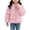 Pink, variant on Fnooota Girls Puffer Jackets Size 5 T, Warm Long Sleeve Casual Zip up Girls Winter Outerwear Beige